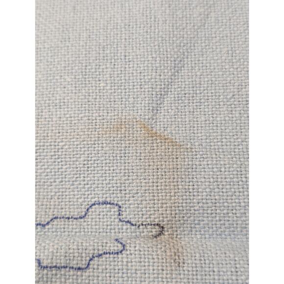 The Red Barn 16 X 20 Paragon Stitchery 1975 Kit A5000 Pres Eisenhower Design - Picture 5 of 13